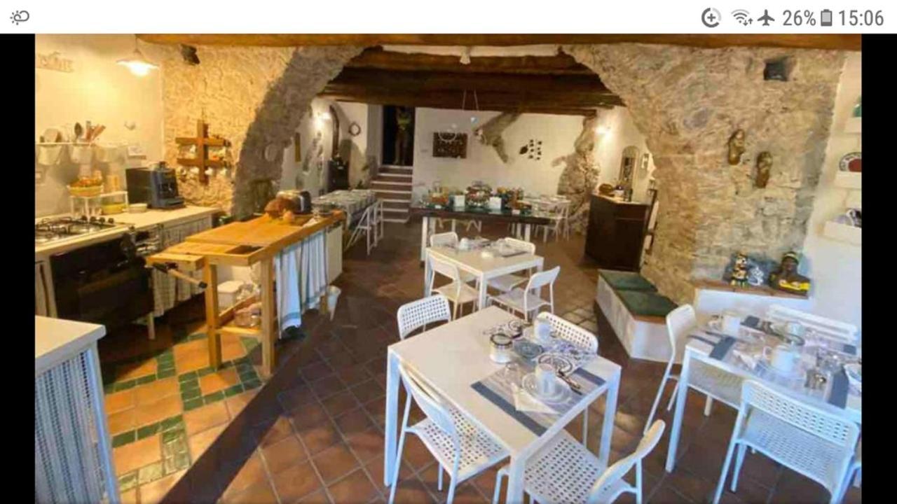 B&B Il Melograno Tortorella Bagian luar foto