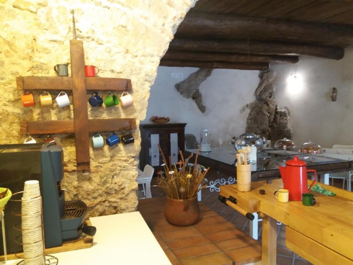 B&B Il Melograno Tortorella Bagian luar foto